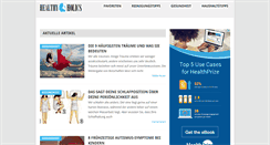 Desktop Screenshot of healthyholics.com